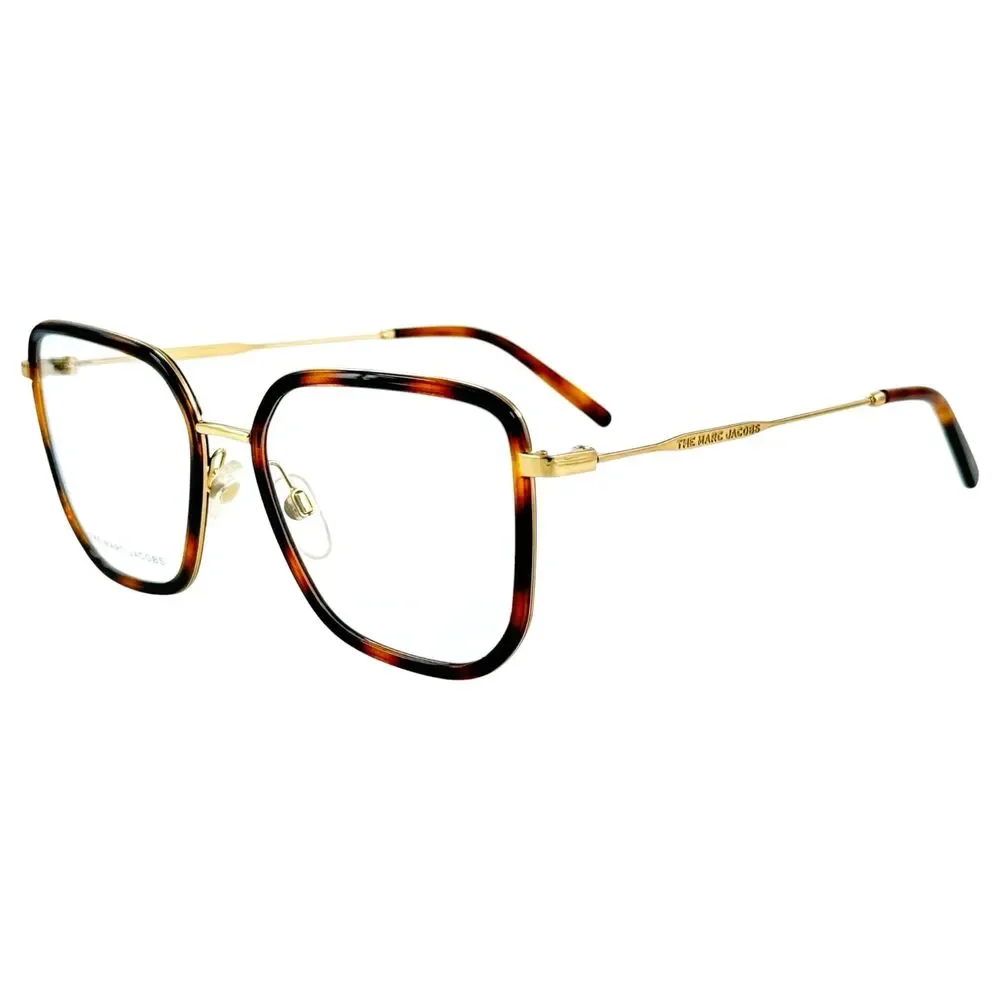 Marc Jacobs Marc 537 Womens Metal Eyeglass Frame 086 Dark Havana 53-17